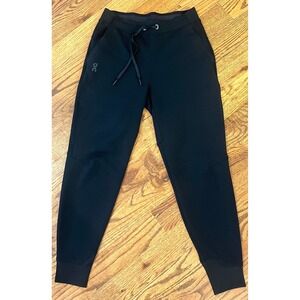 ON Running Sweatpants Black Womens XS Joggers Athletic‎ Comfort Zip Pocket